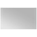 vidaXL LED-es fürdőszobatükör 60x100 cm