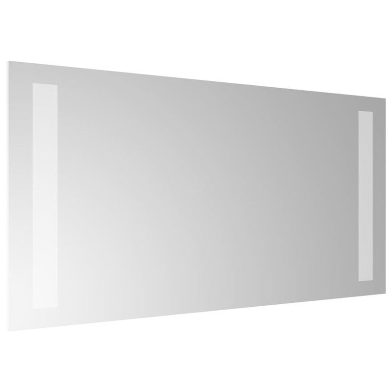 vidaXL LED-es fürdőszobatükör 20x40 cm