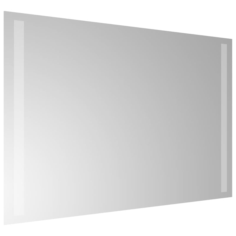 vidaXL LED-es fürdőszobatükör 40x60 cm