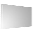 vidaXL LED-es fürdőszobatükör 40x70 cm