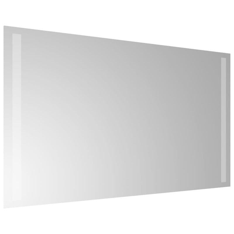 vidaXL LED-es fürdőszobatükör 40x70 cm