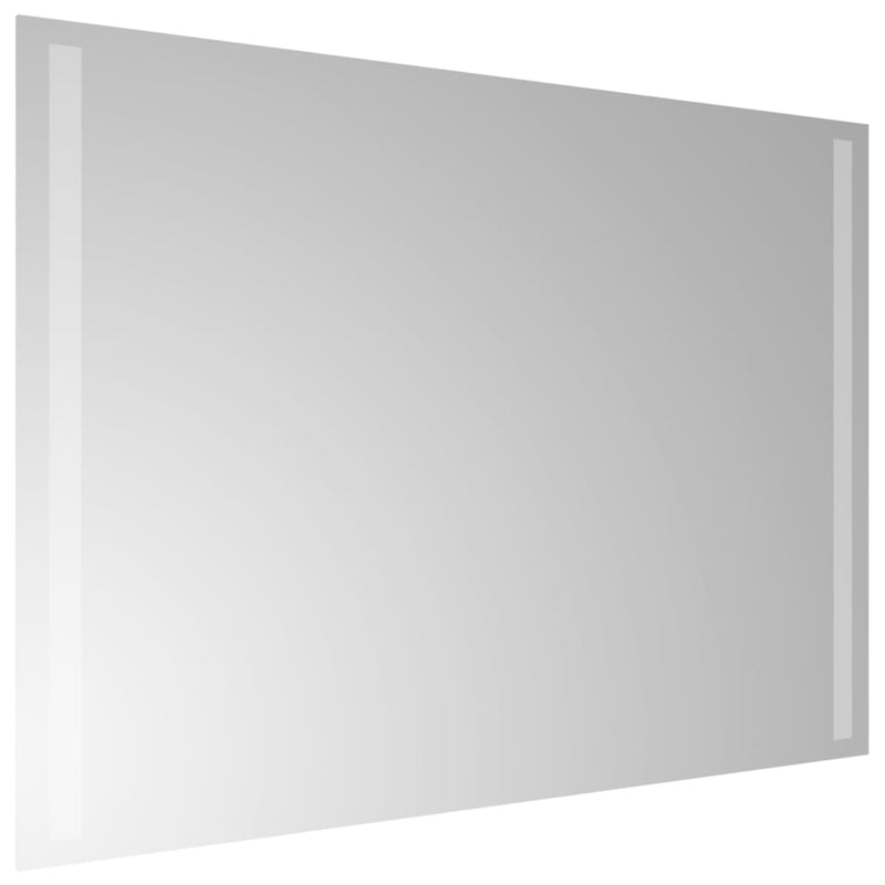 vidaXL LED-es fürdőszobatükör 50 x 70 cm
