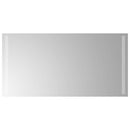 vidaXL LED-es fürdőszobatükör 40x80 cm