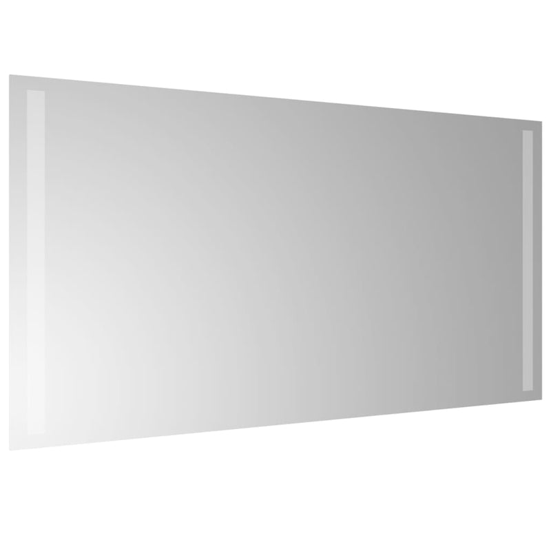vidaXL LED-es fürdőszobatükör 40x80 cm