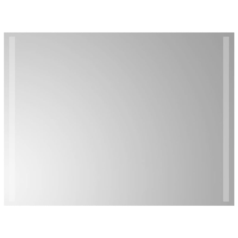vidaXL LED-es fürdőszobatükör 60x80 cm
