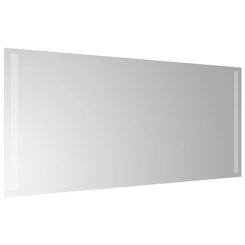 vidaXL LED-es fürdőszobatükör 40x90 cm
