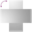 vidaXL LED-es fürdőszobatükör 40x90 cm