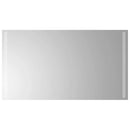 vidaXL LED-es fürdőszobatükör 50x90 cm