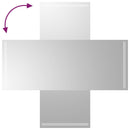vidaXL LED-es fürdőszobatükör 40x100 cm