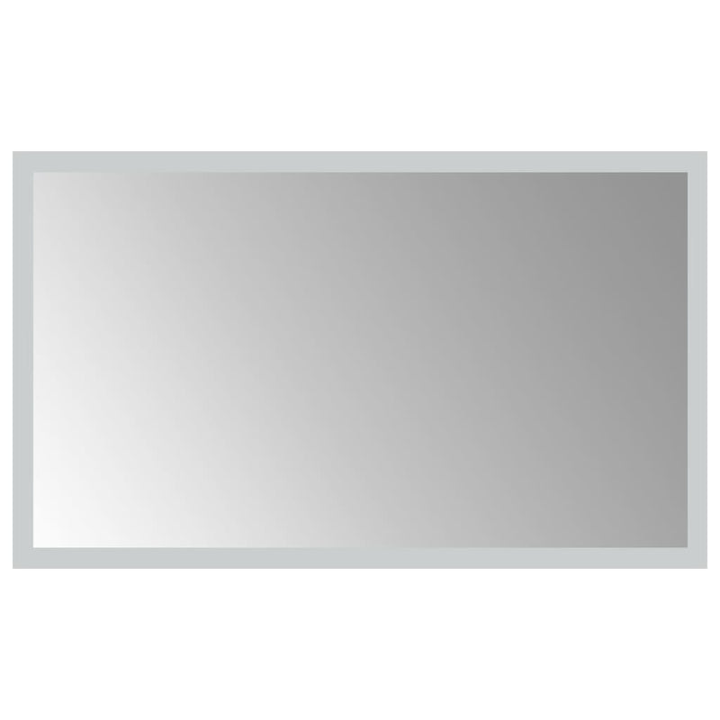 vidaXL LED-es fürdőszobatükör 30 x 50 cm
