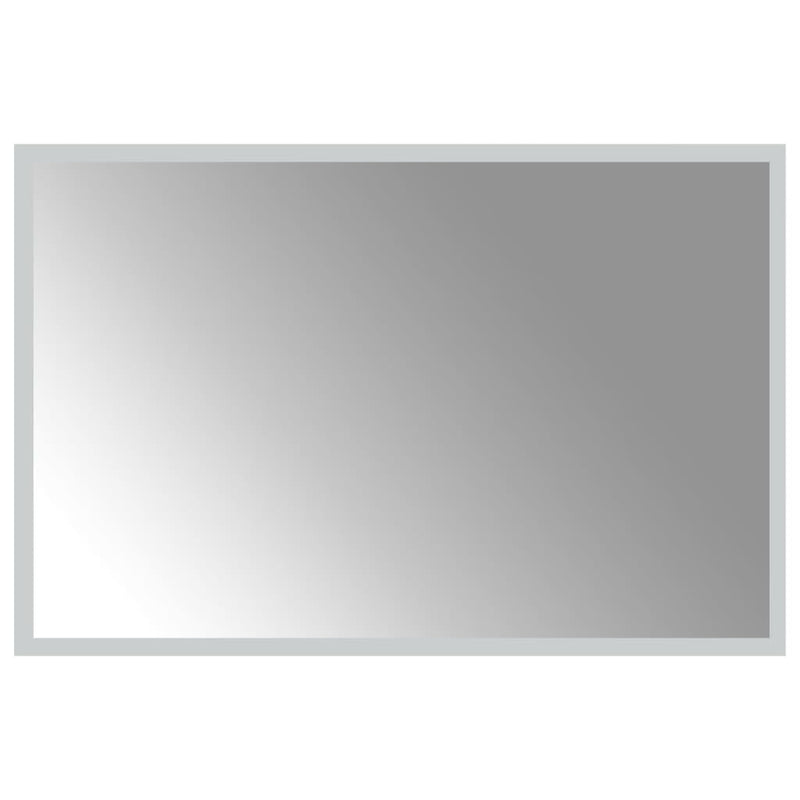 vidaXL LED-es fürdőszobatükör 40x60 cm