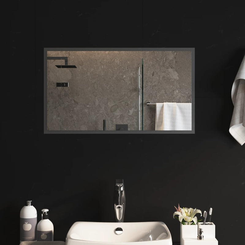 vidaXL LED-es fürdőszobatükör 40x70 cm
