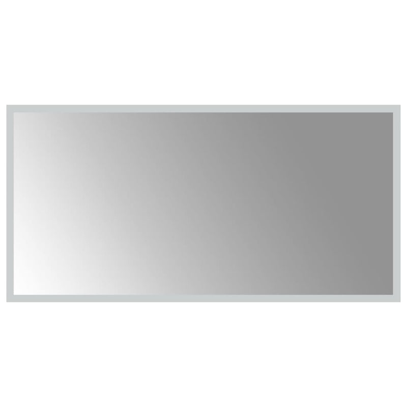 vidaXL LED-es fürdőszobatükör 40x80 cm