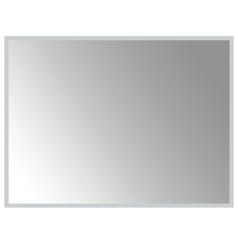 vidaXL LED-es fürdőszobatükör 60x80 cm