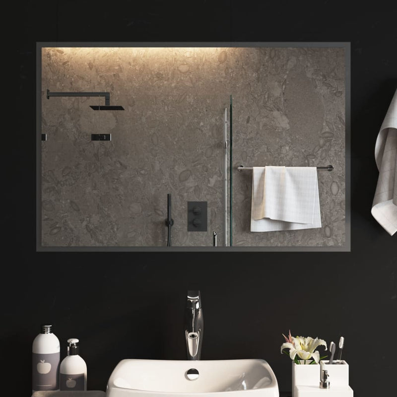 vidaXL LED-es fürdőszobatükör 60x90 cm