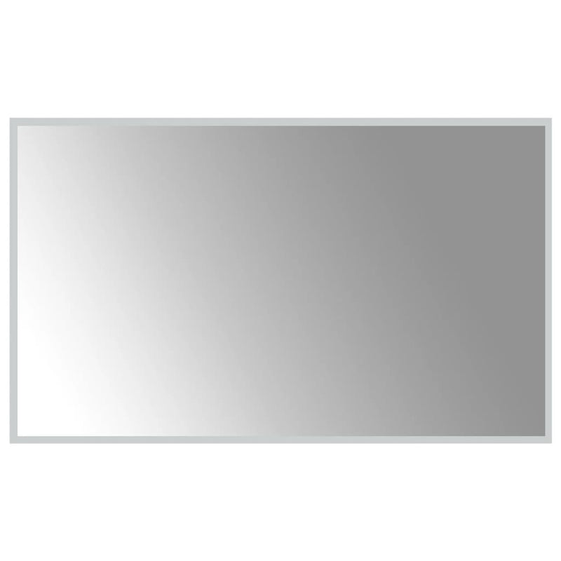 vidaXL LED-es fürdőszobatükör 60x100 cm