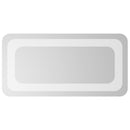 vidaXL LED-es fürdőszobatükör 20x40 cm