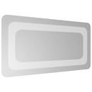 vidaXL LED-es fürdőszobatükör 20x40 cm