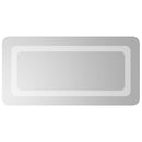 vidaXL LED-es fürdőszobatükör 30x60 cm