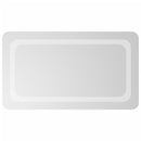 vidaXL LED-es fürdőszobatükör 40x60 cm