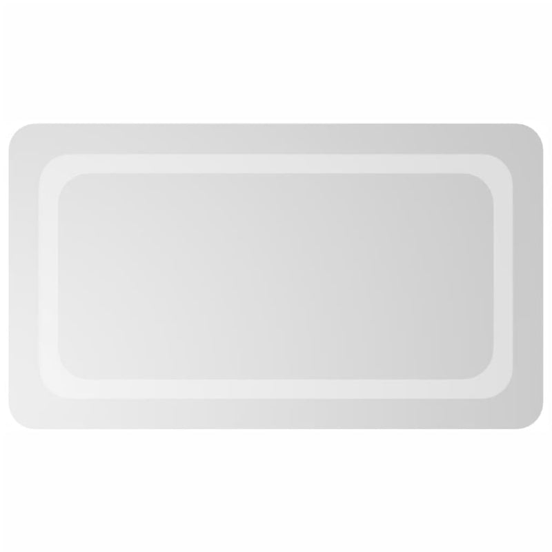 vidaXL LED-es fürdőszobatükör 40x60 cm