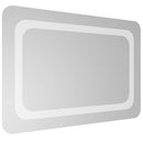 vidaXL LED-es fürdőszobatükör 40x60 cm