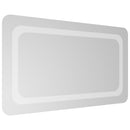 vidaXL LED-es fürdőszobatükör 40x70 cm