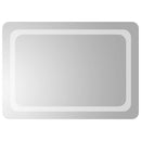 vidaXL LED-es fürdőszobatükör 50 x 70 cm