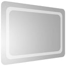 vidaXL LED-es fürdőszobatükör 50 x 70 cm