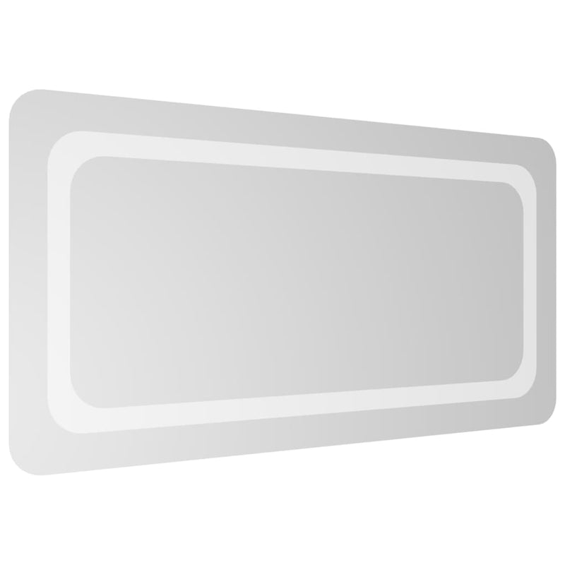 vidaXL LED-es fürdőszobatükör 40x80 cm