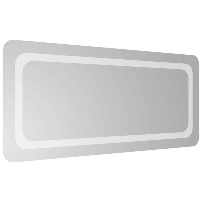 vidaXL LED-es fürdőszobatükör 40x90 cm