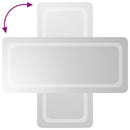 vidaXL LED-es fürdőszobatükör 40x90 cm