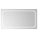vidaXL LED-es fürdőszobatükör 50x90 cm