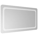 vidaXL LED-es fürdőszobatükör 50x90 cm