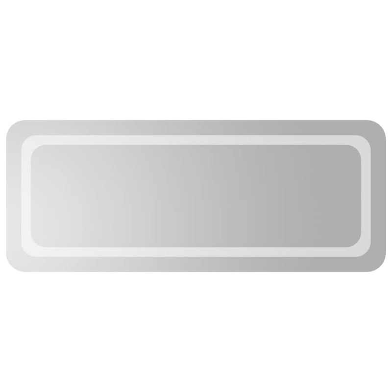vidaXL LED-es fürdőszobatükör 40x100 cm