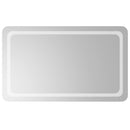 vidaXL LED-es fürdőszobatükör 60x100 cm