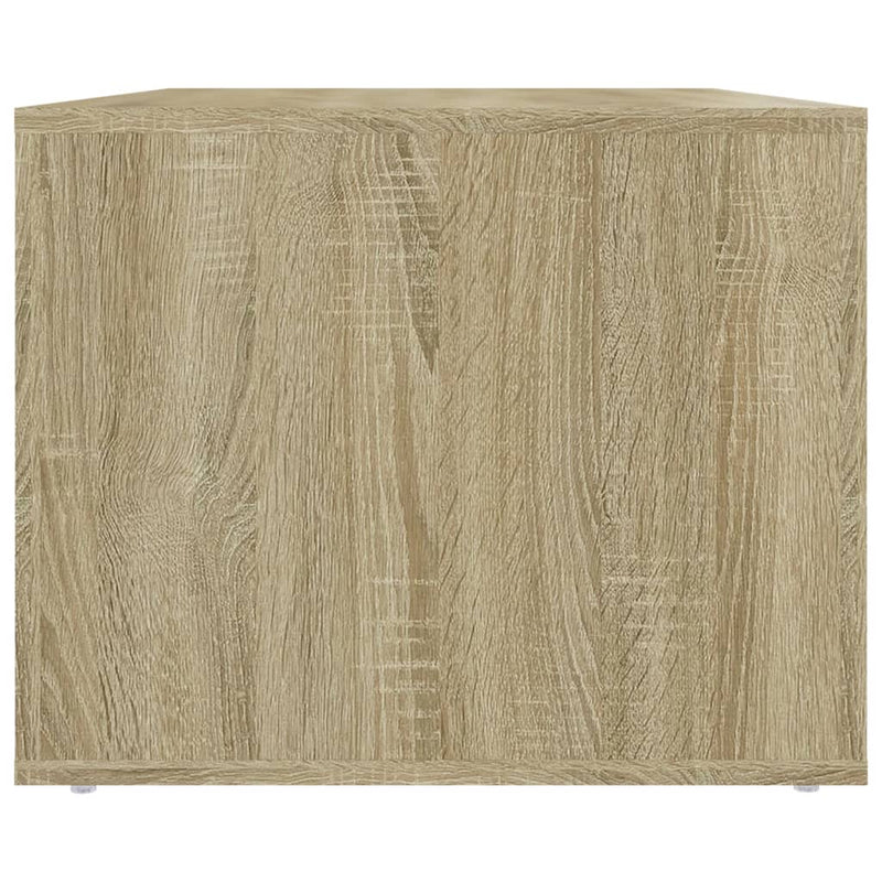 vidaXL sonoma tölgy színű szerelt fa dohányzóasztal 80 x 50 x 40 cm