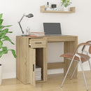 vidaXL sonoma tölgy színű szerelt fa íróasztal 100 x 49 x 75 cm