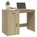 vidaXL sonoma tölgy színű szerelt fa íróasztal 100 x 49 x 75 cm