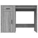 vidaXL szürke sonoma színű szerelt fa íróasztal 100x49x75 cm