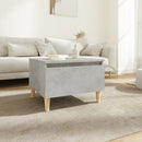 vidaXL betonszürke szerelt fa dohányzóasztal 90x49x45 cm