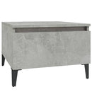 vidaXL betonszürke szerelt fa dohányzóasztal 90x49x45 cm