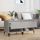 vidaXL 2 db betonszürke szerelt fa kisasztal 50 x 46 x 50 cm