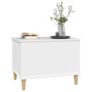 vidaXL fehér szerelt fa dohányzóasztal 60x44,5x45 cm