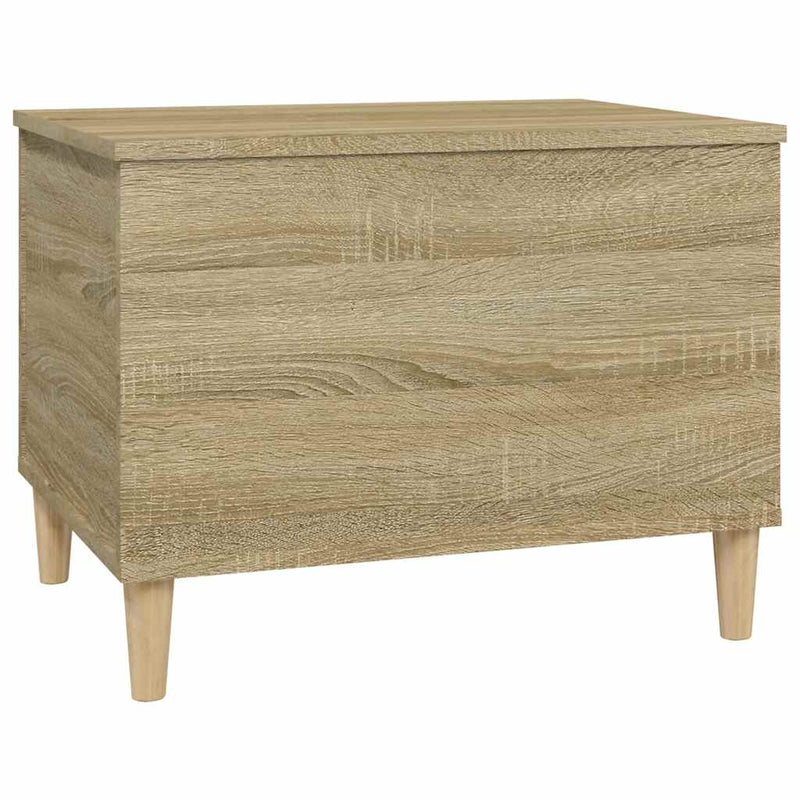 vidaXL sonoma tölgy színű szerelt fa dohányzóasztal 60x44,5x45 cm