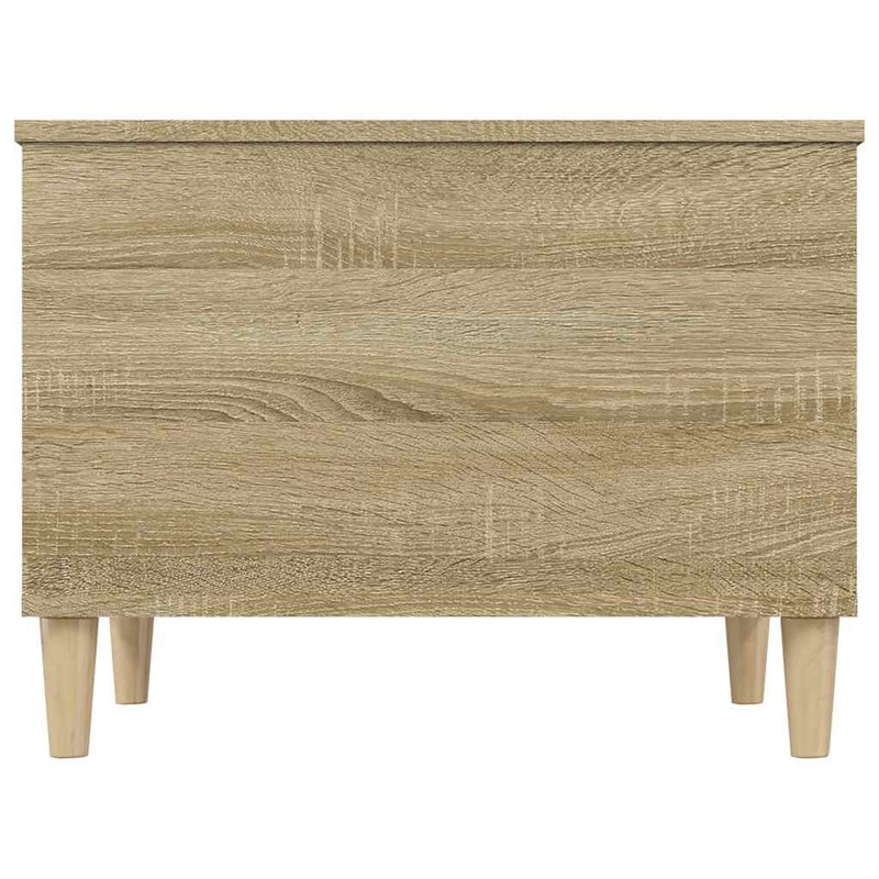 vidaXL sonoma tölgy színű szerelt fa dohányzóasztal 60x44,5x45 cm