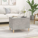 vidaXL betonszürke szerelt fa dohányzóasztal 60 x 44,5 x 45 cm