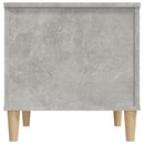 vidaXL betonszürke szerelt fa dohányzóasztal 60 x 44,5 x 45 cm
