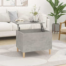 vidaXL betonszürke szerelt fa dohányzóasztal 60 x 44,5 x 45 cm