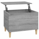 vidaXL szürke sonoma színű szerelt fa dohányzóasztal 60x44,5x45 cm